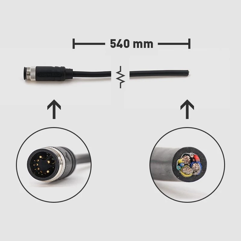 Motorkabel Puma Mit L1019 Stecker (m) Und Offenem Kabelende 3 Motorkabel Puma Mit L1019 Stecker (m) Und Offenem Kabelende