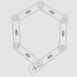 ABUS Faltschloss Bordo 6000 -Abus Verkäufe Faltschloss Bordo 6000 mit Transporttasche ababus 517983 F03 1280x1280