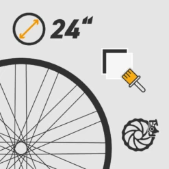 Extra Stabile Felge 24 Zoll Für 36 Speichen -Abus Verkäufe Felgen 24er silber SB 1280x1280