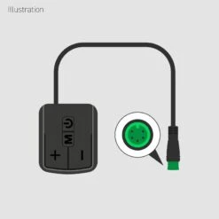 Bedienelement Für EBS Farbdisplay Längs - Typ 860C (Ersatzteil)